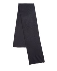 Block Headwear | Blue Textured Knit Scarf for Men | Lyst
