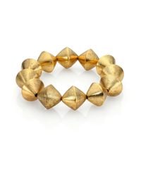Nest | Metallic Beaded Stretch Bracelet | Lyst