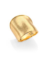 Marco Bicego | Metallic Lunaria 18k Yellow Gold Large Band Ring | Lyst