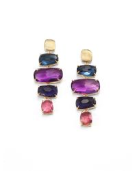 Marco Bicego | Metallic Murano Semi-precious Multi-stone & 18k Yellow Gold Drop Earrings | Lyst