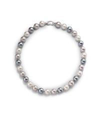 Majorica | 12mm Multicolor Round Pearl & Sterling Silver Strand Necklace/17 | Lyst