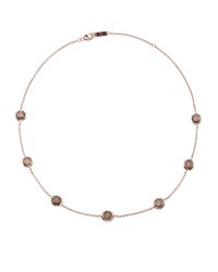 Ippolita | Metallic Rose Rock Candy Smoky Quartz Station Necklace | Lyst