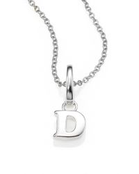 Ippolita | Metallic Sterling Silver Letter Charm | Lyst