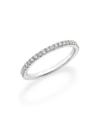 De Beers | Metallic Classic Diamond & Platinum Eternity Half Band Ring | Lyst