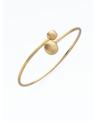 Marco Bicego | Metallic Africa 18k Yellow Gold Small Bypass Bracelet | Lyst