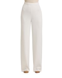 St. John | Black Caviar Collection Santana Knit Pants | Lyst