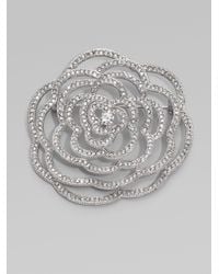 Adriana Orsini | Multicolor Open Flower Pin | Lyst