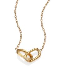 Marco Bicego | Metallic Delicati 18k Yellow Gold Link Pendant Necklace | Lyst