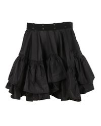 3.1 Phillip Lim - Black Flamenco Mini Skirt - Lyst