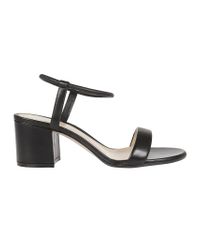 Gianvito Rossi - Black Sandal - Lyst