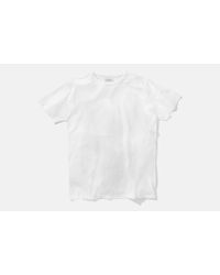 Saturdays NYC - White Brandon Solid T-shirt - Lyst