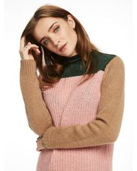 Scotch & Soda Multicolor Knitted Colour Block Sweater