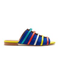 Malone Souliers - Zoe Flat Electric Blue - Lyst