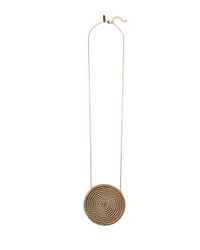Rachel Zoe - Metallic Kelly Pendant Necklace - Lyst