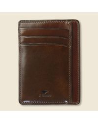 Il Bussetto - Card And Document Case - Dark Brown for Men - Lyst