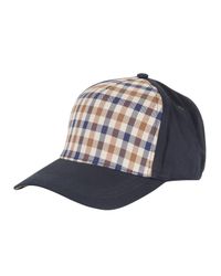Aquascutum Blue Kiril Cap for men