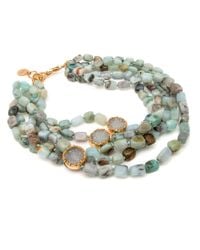 Nest | Blue Opal Multi Strand Necklace | Lyst
