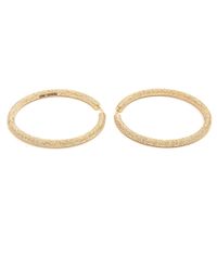 Carolina Bucci - Yellow Gold Sparkly Hoop Earrings - Lyst