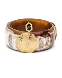 Ashley Pittman - Metallic Jina Light Horn Bangle - Lyst
