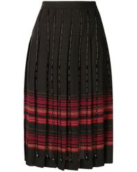 Marco De Vincenzo - Multicolor Pleated Skirt - Lyst