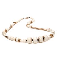 Julie Cohn - Multicolor Mari Long Bone Necklace - Lyst