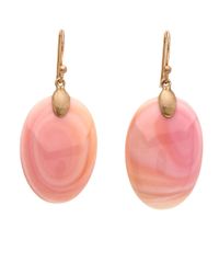 Ted Muehling - Pink Conch Shell Chip Earrings - Lyst