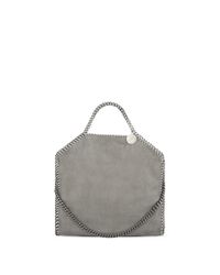Stella McCartney - Gray Light Grey Falabella Shaggy Deer Fold Over Tote - Lyst
