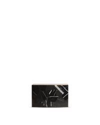 Stella McCartney - Black Stone Box Clutch - Lyst