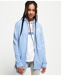 Superdry Blue Gelsey Zip Hoodie