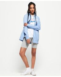 Superdry Blue Gelsey Zip Hoodie