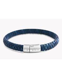 Tateossian | Blue Classic Cobra Bracelet for Men | Lyst