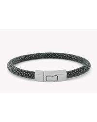 Tateossian - Galuchat Bracelet In Stingray Skin for Men - Lyst