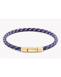 Tateossian - Pop Chalif 18k Gold Bracelet In Blue - Lyst