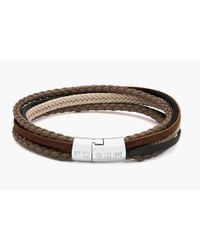 Tateossian - Multicolor Multi-strand Cobra Bracelet In Stone - Lyst