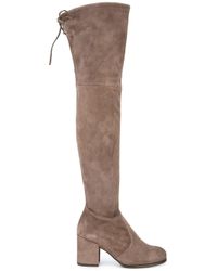 Stuart Weitzman | Multicolor "tieland" Boots | Lyst