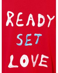 MIRA MIKATI Emroidered Cotton Hoodie