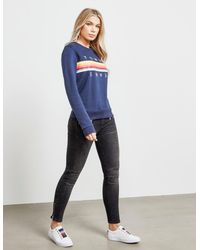 Tommy Hilfiger Rainbow Sweatshirt Navy Blue