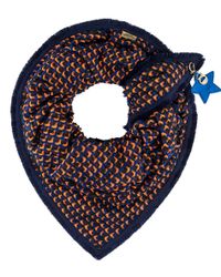 POM Amsterdam Orange Premium Palace Shawl