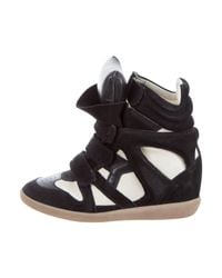 Isabel Marant | Black 'The Beckett' Sneakers | Lyst