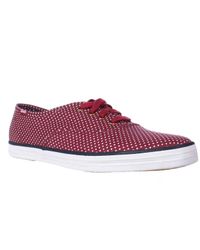 Keds | Red Champion Micro Dot Fashion Sneakers | Lyst