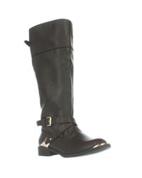 Report | Brown Footwear Neves Knee High Riding Boots | Lyst