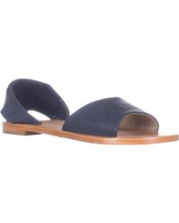 Kelsi Dagger Brooklyn | Blue Brooklyn Clarkson Flat Sandals | Lyst