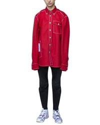 Vetements | Red X Carhartt Shirt for Men | Lyst