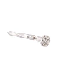 Lauren Klassen - Multicolor Diamond Pave Nail Earring - Lyst