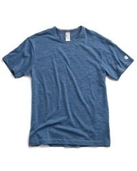 Todd Snyder - Blue Champion Classic T-shirt In Indigo Mix for Men - Lyst