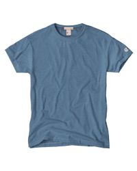 Todd Snyder - Blue Classic Crew T-shirt In Ocean for Men - Lyst