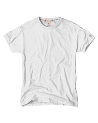 Todd Snyder - Champion Classic T-shirt In White for Men - Lyst