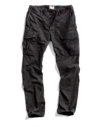 Todd Snyder - Black Officer Cargo Pant for Men - Lyst