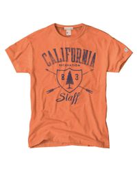 Todd Snyder - Orange California Staff T-shirt for Men - Lyst