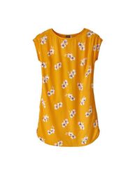 Patagonia - Yellow June Lake Dress - Lyst